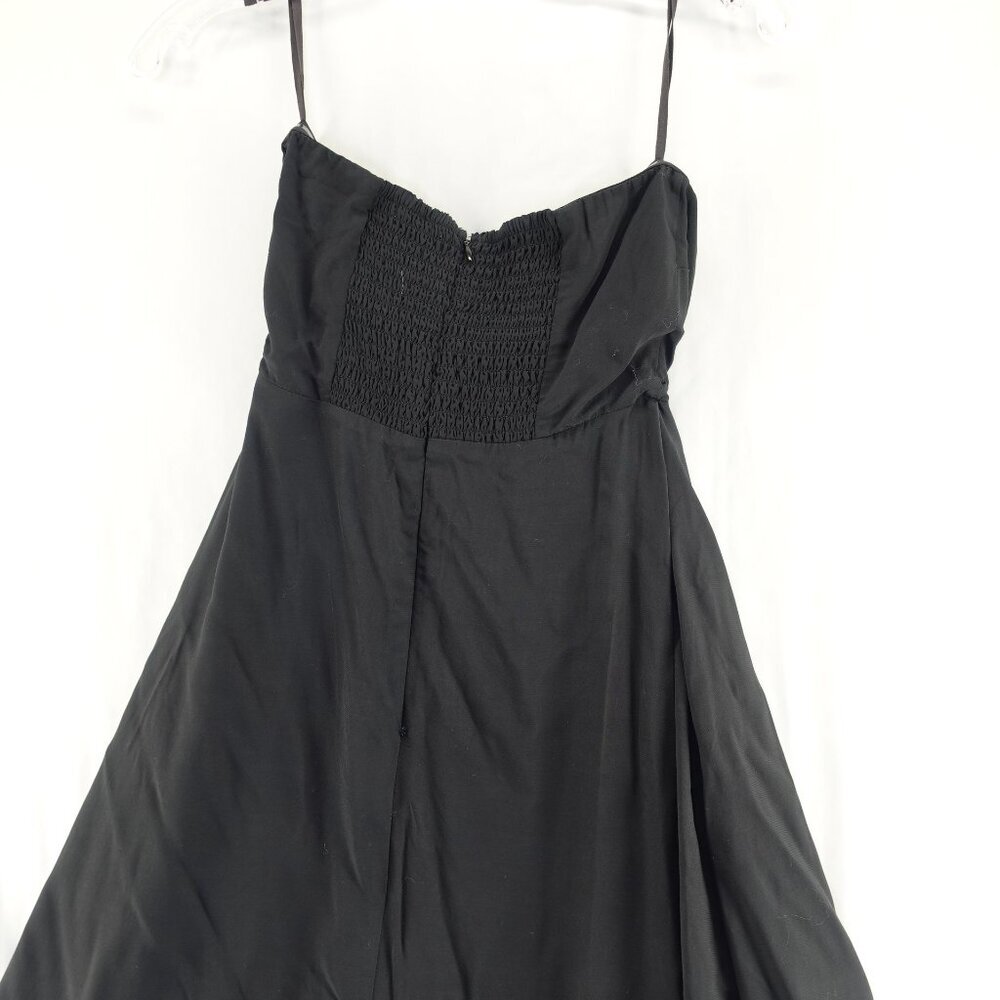 Avec Les Filles Skirt Over Pants Jumpsuit Strapless in Black Women's size 2 NWT - Picture 6 of 12